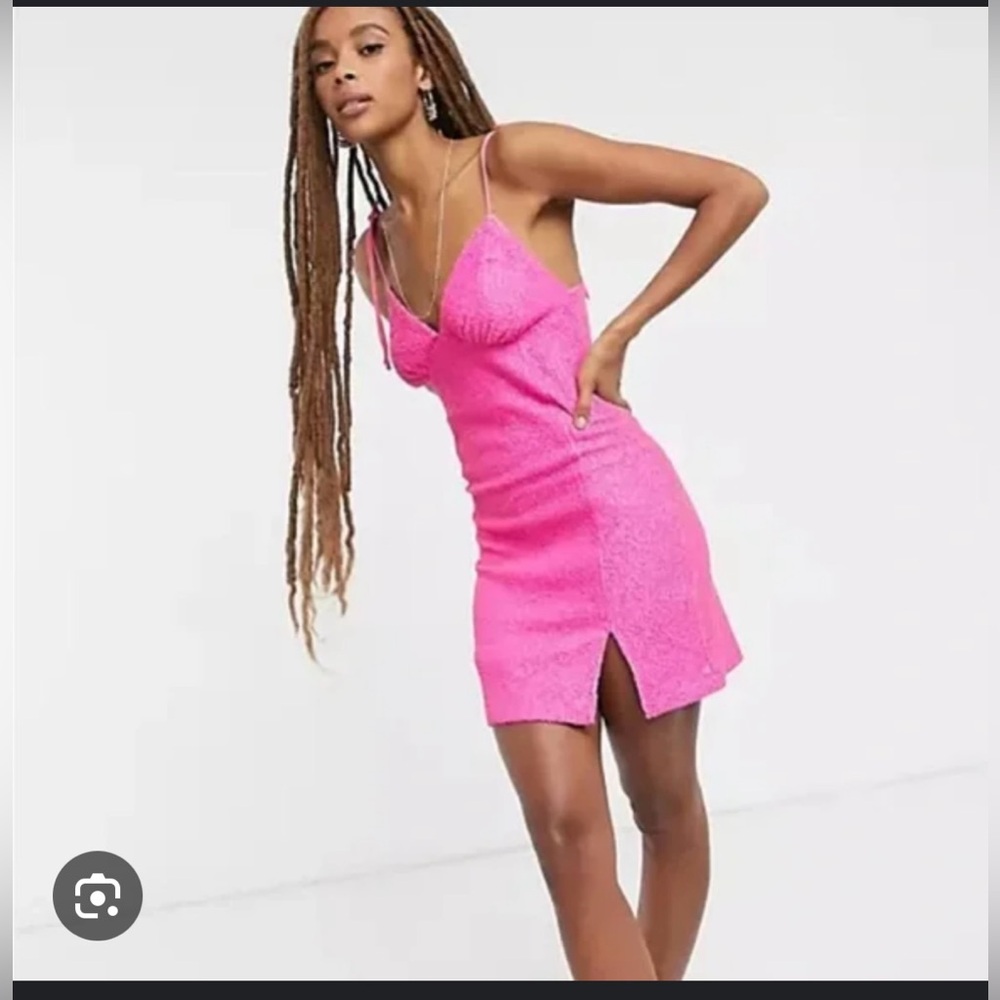 TopShop Pink Sequin Dress 🩷 - Picture 4 of 6